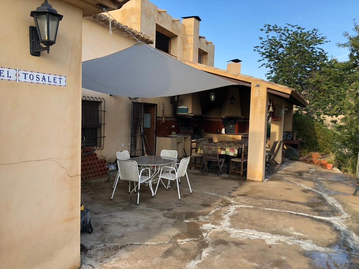Finca El Tossalet, Gran Piscina Junto Al Pueblo Sella Eksteriør billede