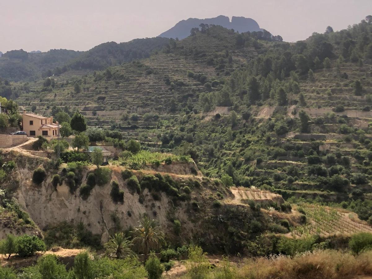 Finca El Tossalet, Gran Piscina Junto Al Pueblo Sella Eksteriør billede